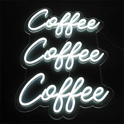 Coffee neon sign