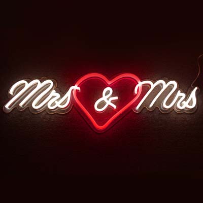 Mr&Mrs Neon Sign