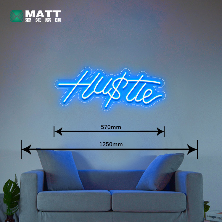 Hu$tle (Hustle) Neon Sign