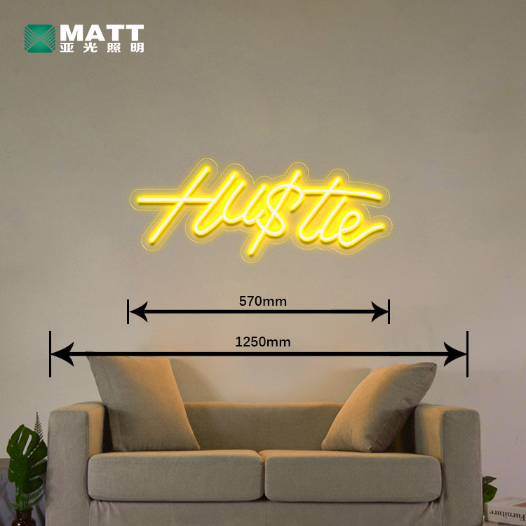 Hu$tle (Hustle) Neon Sign