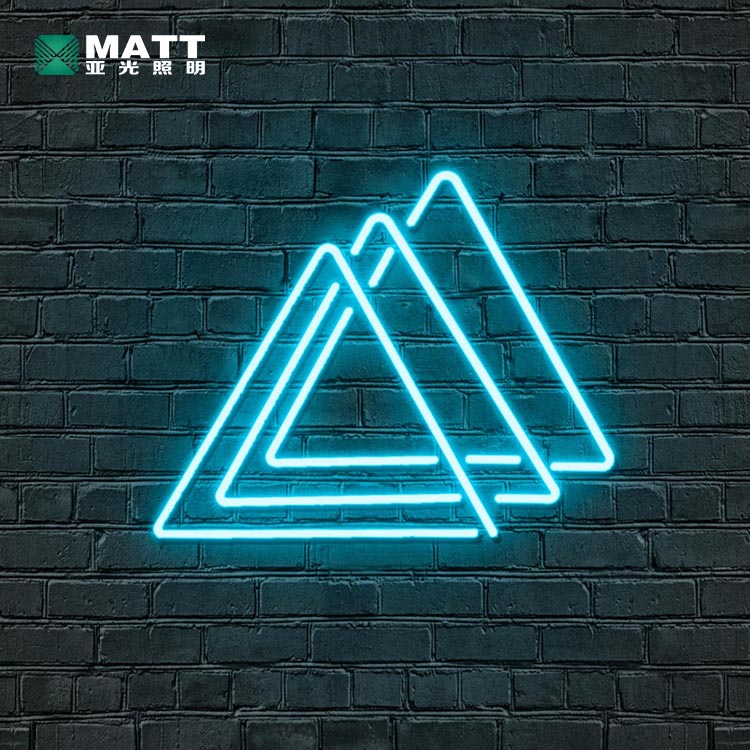 Triangle Neon sign