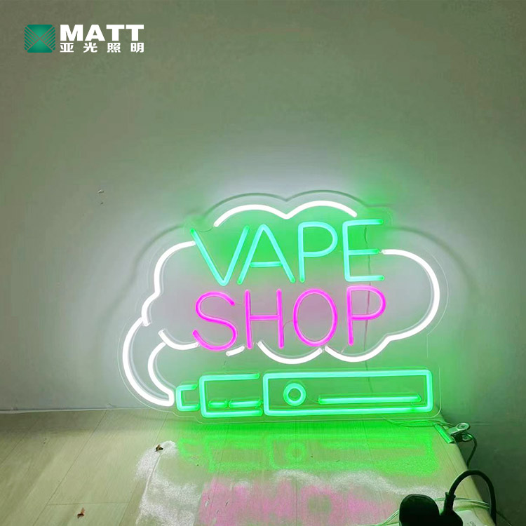 Vape shop Neon sign